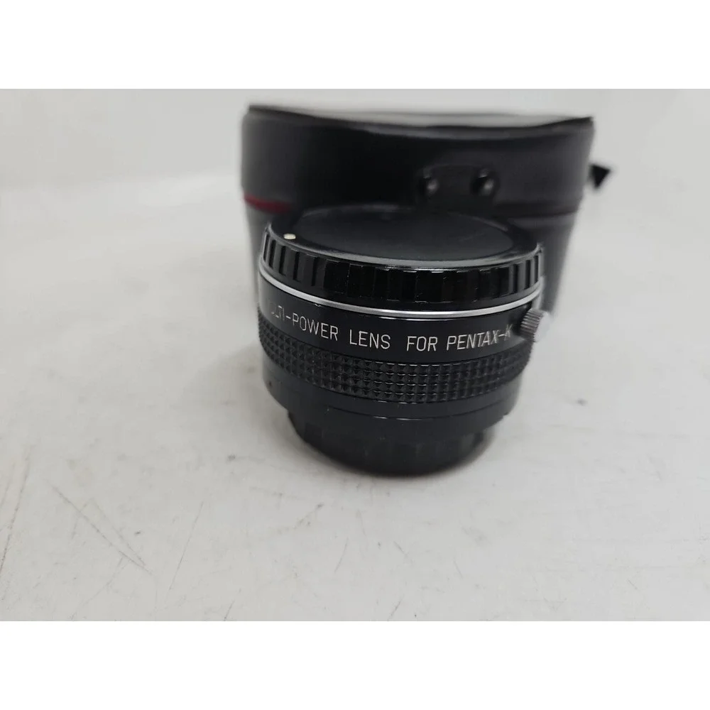 Cherry multi power lens For Pentax-K Made In Japan With Nice Case